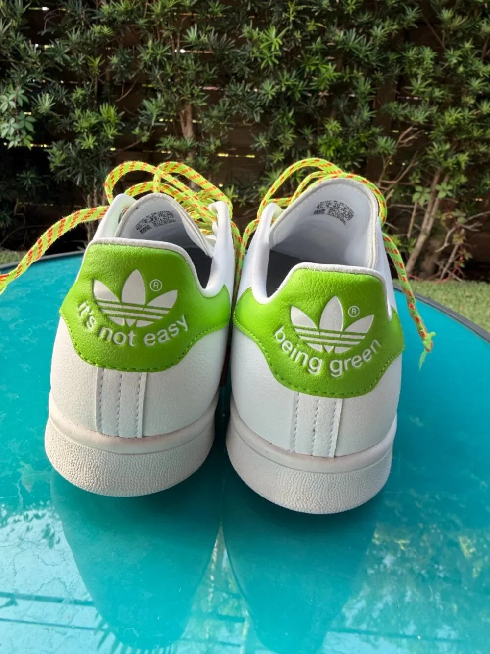 Adidas Stan Smith x Kermit Disney Sneakers Men’s 8.5 Green FX5550